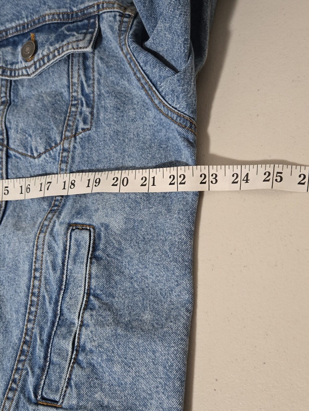 Cotton On Born This Way Foundation Classic Trucker Denim Jacket - Size M - Picture 9 of 13